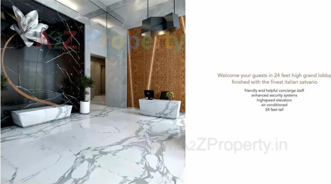 3D Elevation of real estate project Lilium located at Andheri, MumbaiSuburban, Maharashtra