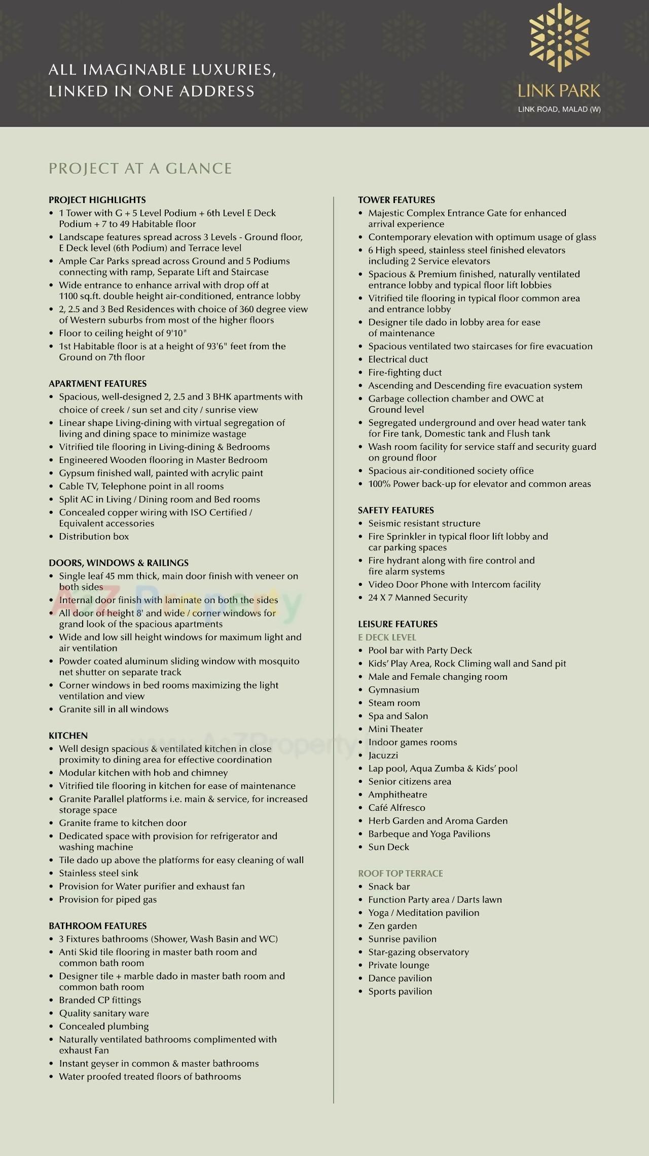  of real estate project Linkpark located at Borivali, MumbaiSuburban, Maharashtra