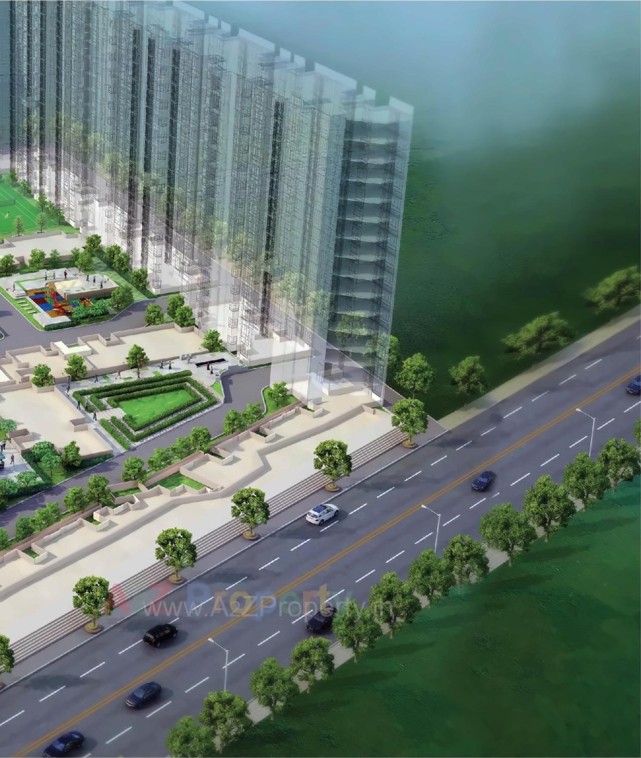 3D Elevation of real estate project Livsmart Kurla located at Kurla, MumbaiSuburban, Maharashtra