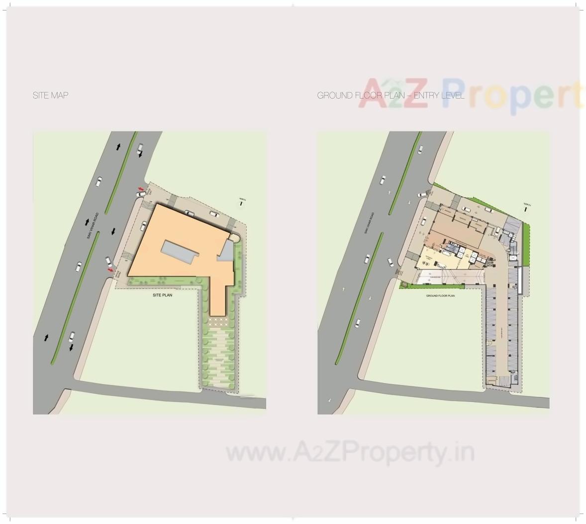 Layout of real estate project Lodha Supremus   Andheri located at Andheri, MumbaiSuburban, Maharashtra
