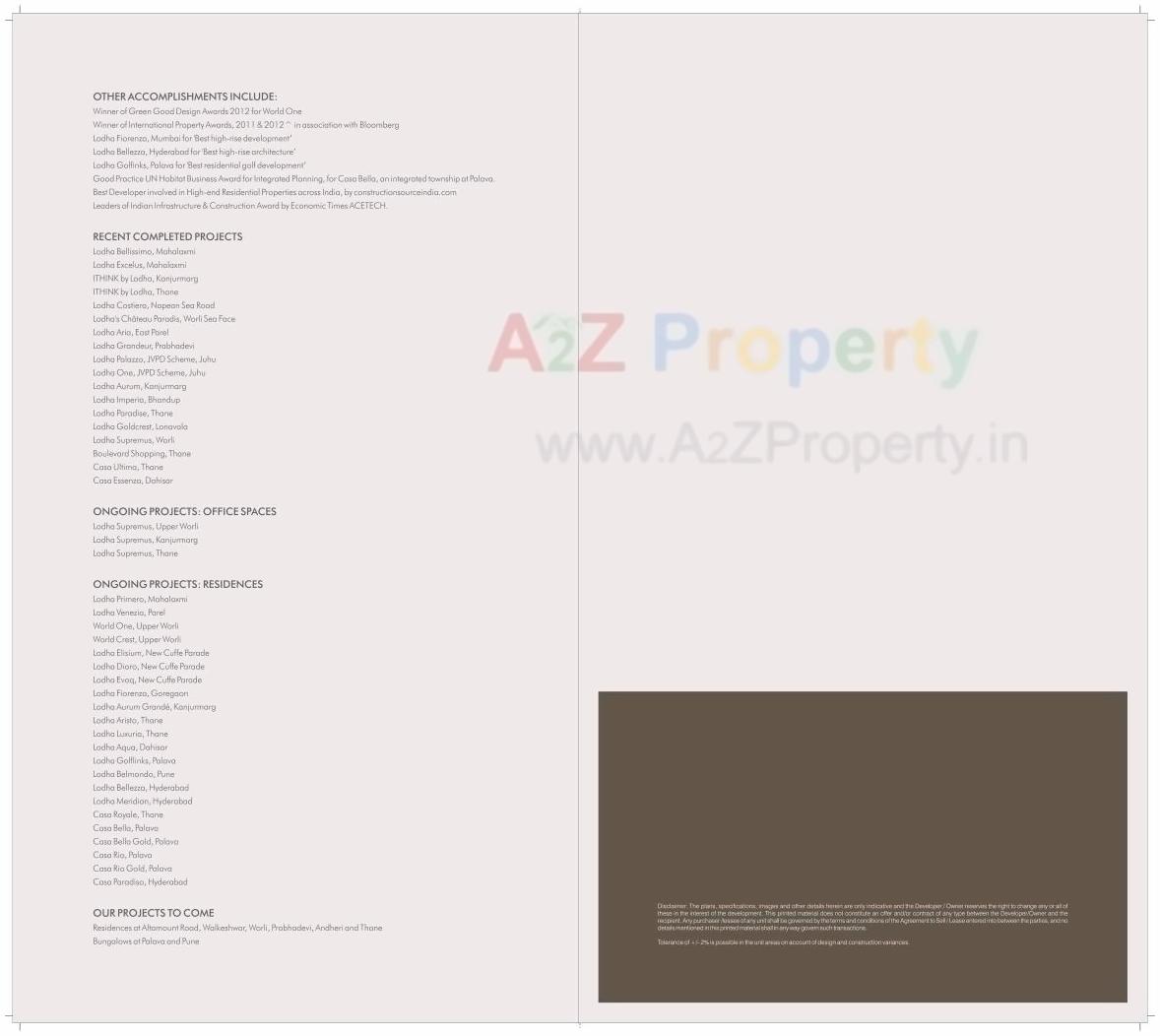  of real estate project Lodha Supremus   Andheri located at Andheri, MumbaiSuburban, Maharashtra