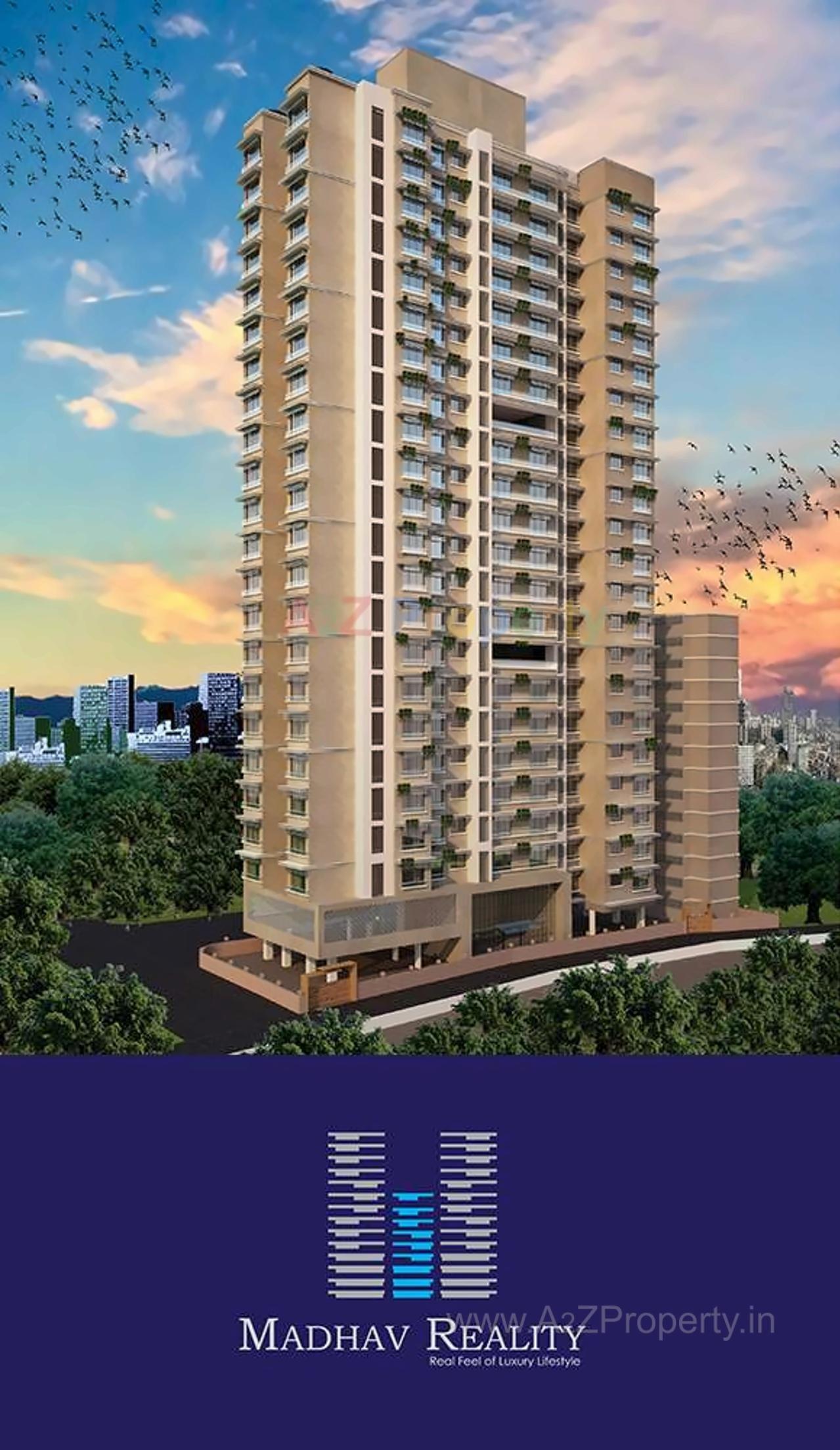 3D Elevation of real estate project Madhav Reality located at Borivali, MumbaiSuburban, Maharashtra