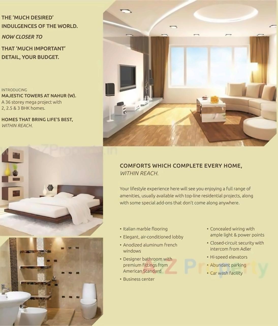  of real estate project Majestic Towers located at Kurla, MumbaiSuburban, Maharashtra