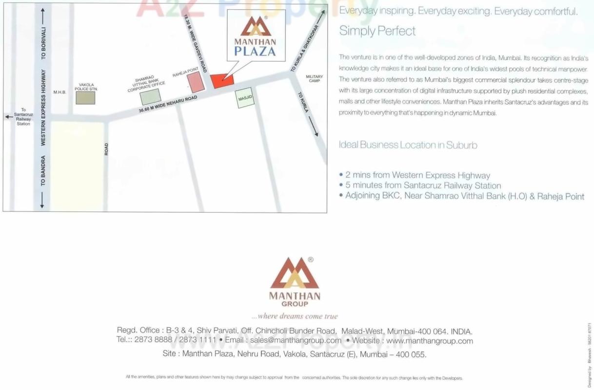  of real estate project Manthan Plaza located at Kurla, MumbaiSuburban, Maharashtra