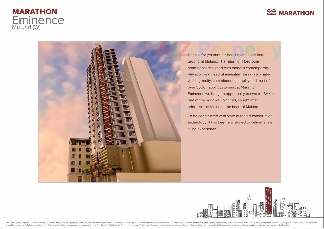  of real estate project Marathon Eminence located at Kurla, MumbaiSuburban, Maharashtra