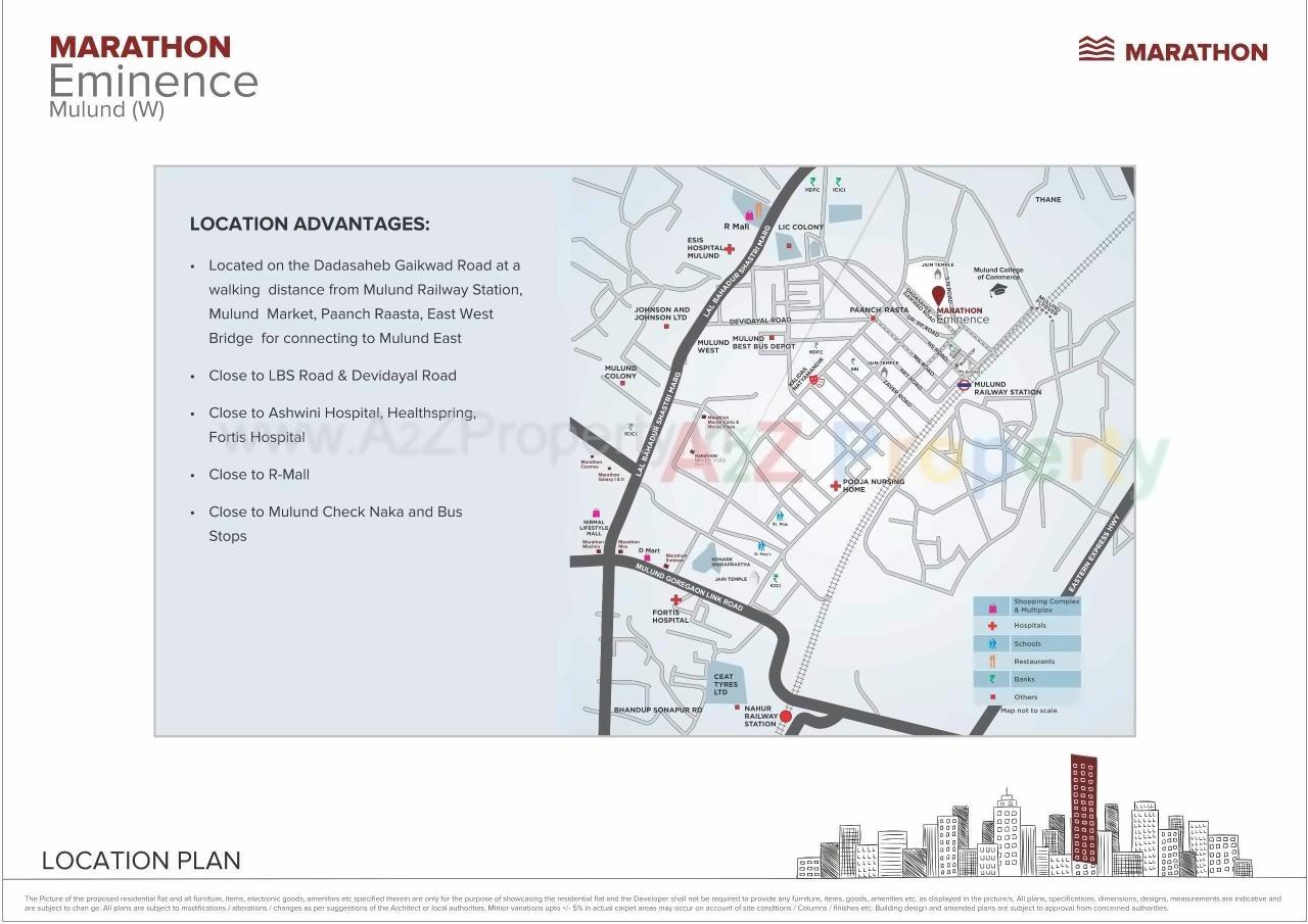  of real estate project Marathon Eminence located at Kurla, MumbaiSuburban, Maharashtra