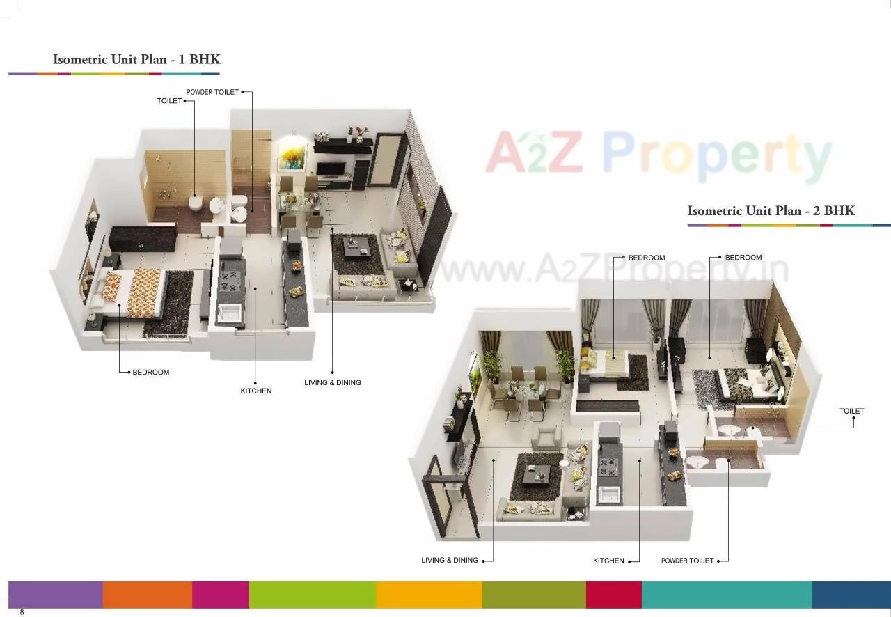 Layout of real estate project Marina Enclave J,k,l located at Borivali, MumbaiSuburban, Maharashtra