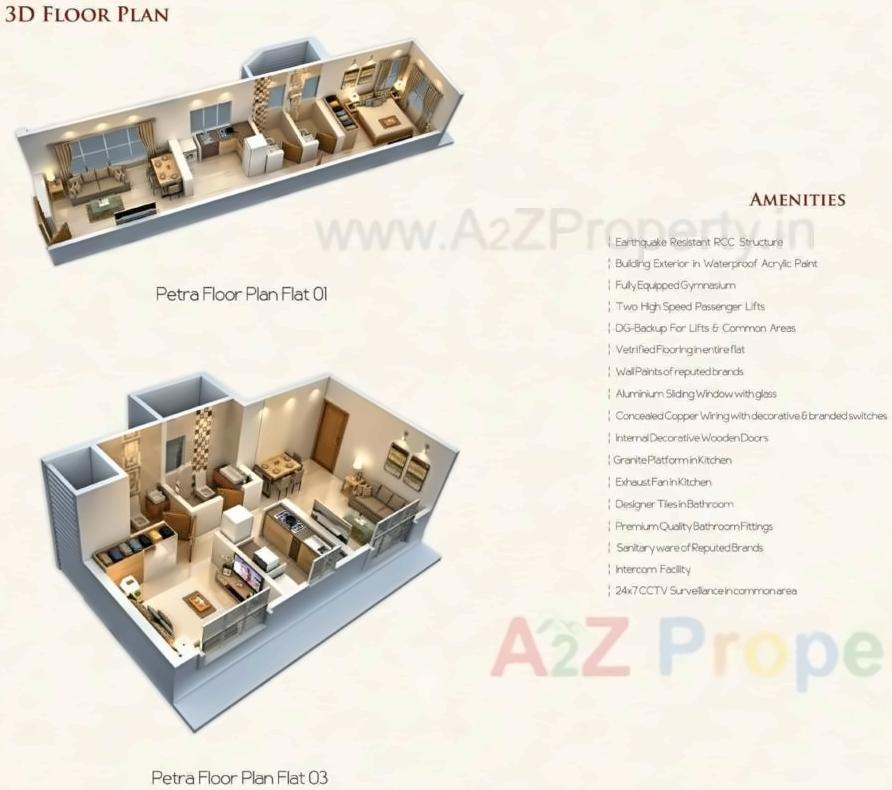 Layout of real estate project Marvel Gold located at Kurla, MumbaiSuburban, Maharashtra