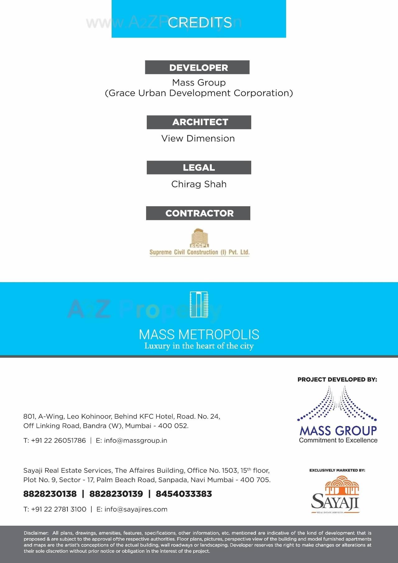  of real estate project Mass Metropolis located at Kurla, MumbaiSuburban, Maharashtra