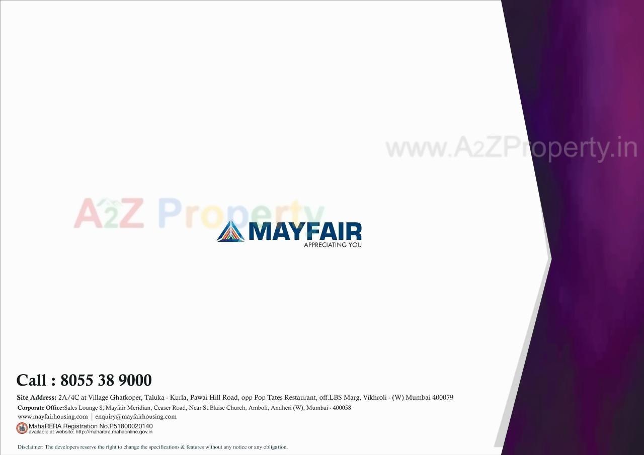  of real estate project Mayfair The View located at Kurla, MumbaiSuburban, Maharashtra