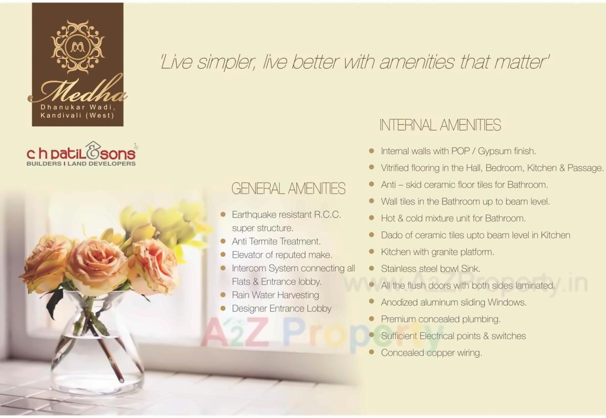  of real estate project Medha Chsl located at Borivali, MumbaiSuburban, Maharashtra