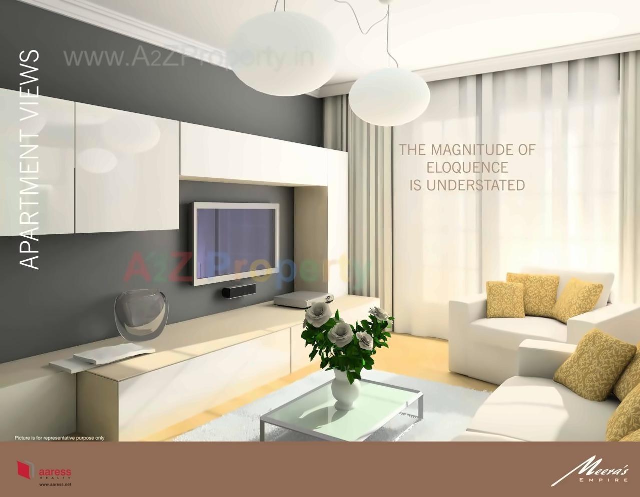 3D Elevation of real estate project Meeras Empire Meeras Crown located at Borivali, MumbaiSuburban, Maharashtra