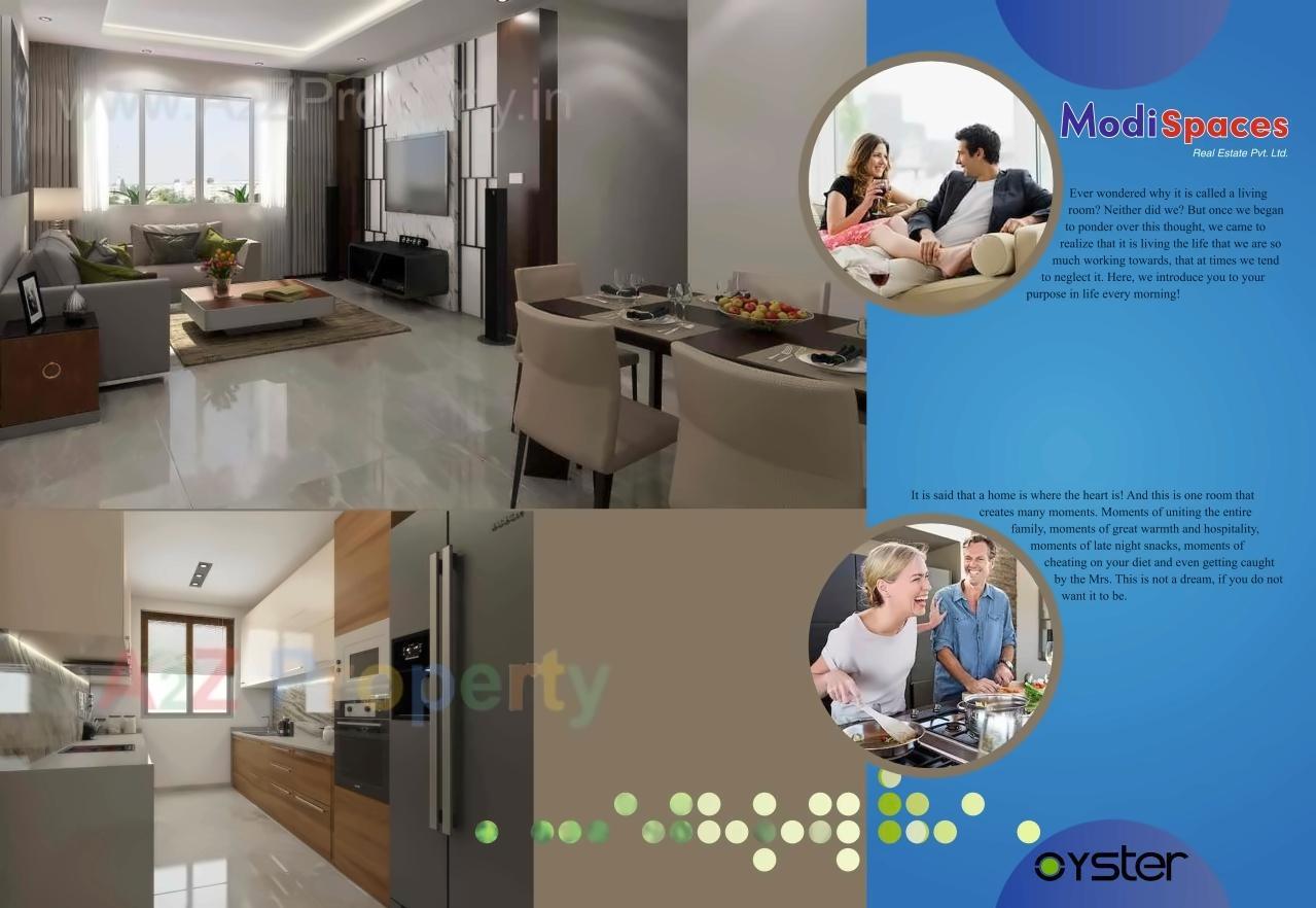 3D Elevation of real estate project Modispaces Oyster located at Borivali, MumbaiSuburban, Maharashtra