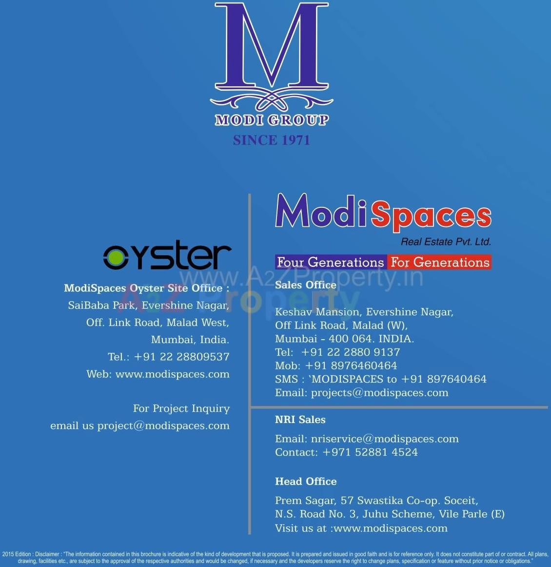  of real estate project Modispaces Oyster located at Borivali, MumbaiSuburban, Maharashtra
