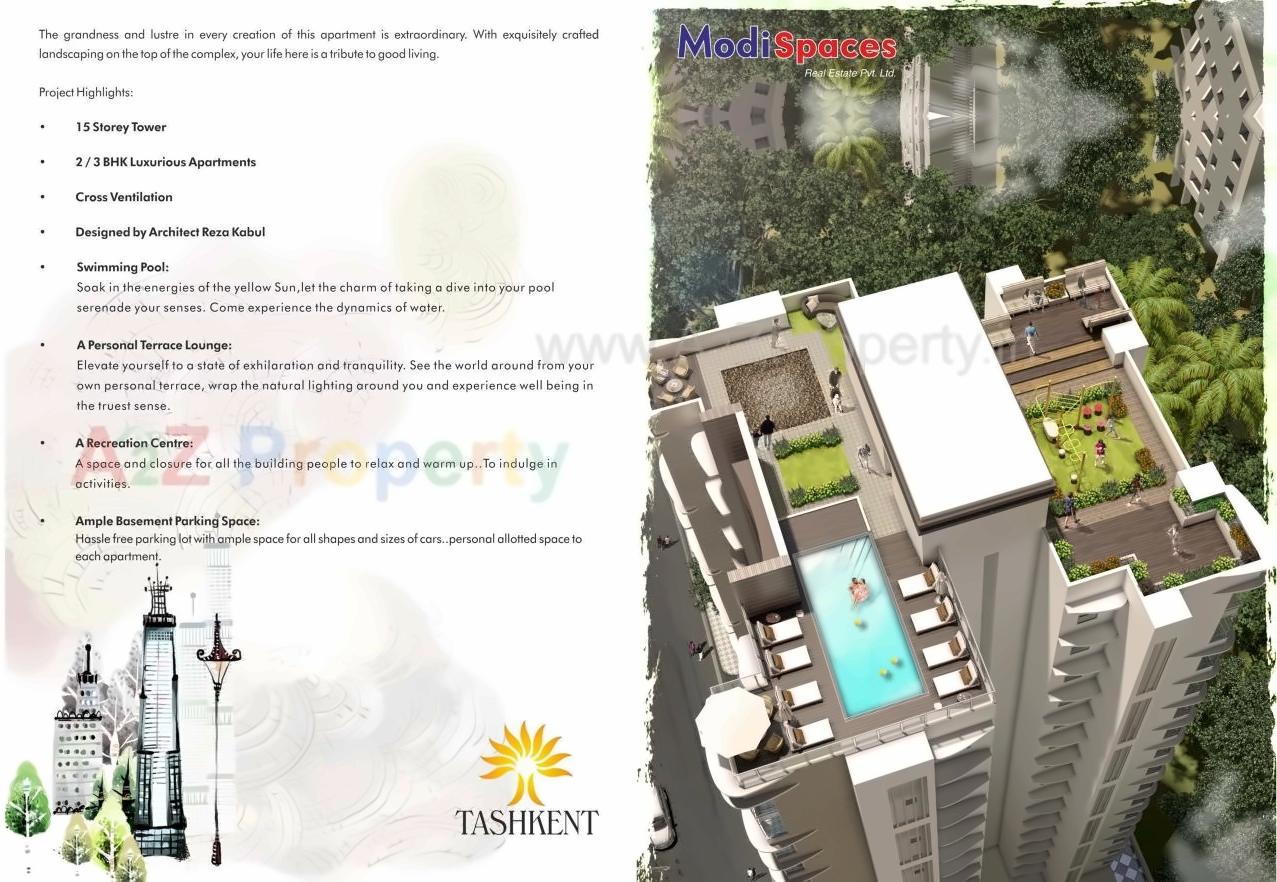 Layout of real estate project Modispaces Tashkent located at Borivali, MumbaiSuburban, Maharashtra