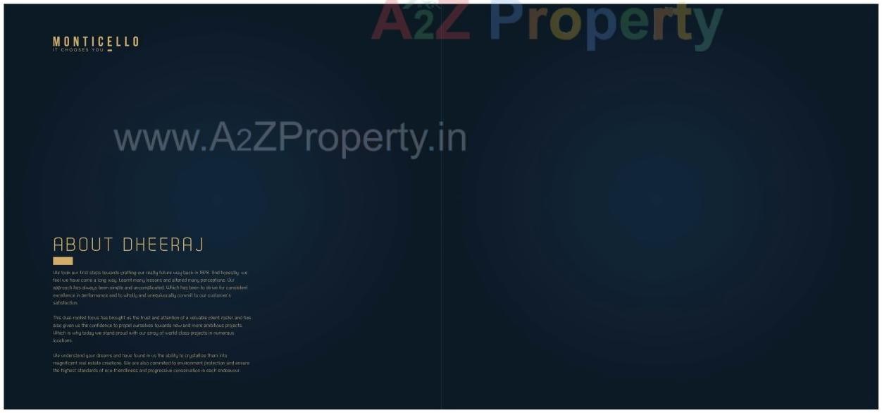  of real estate project Monticello located at Andheri, MumbaiSuburban, Maharashtra