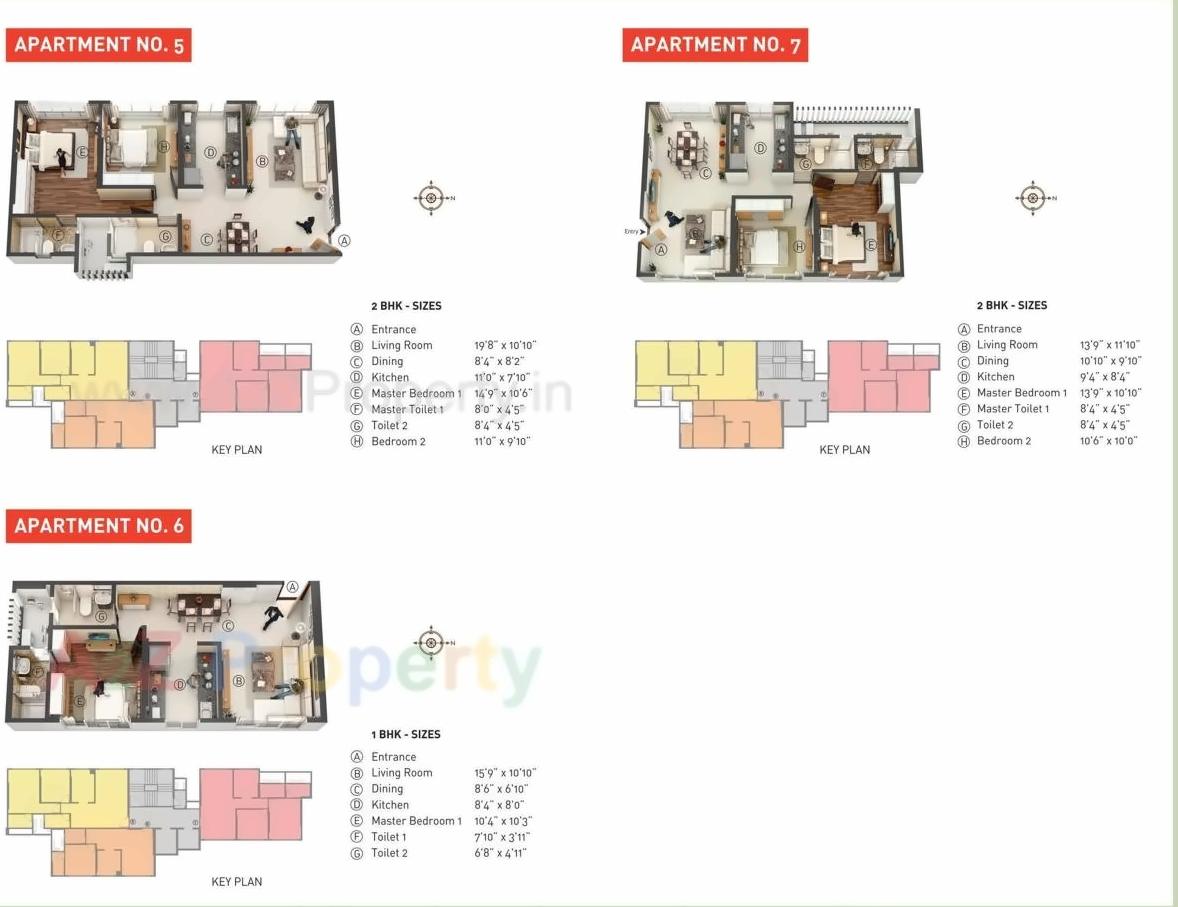 Layout of real estate project Nahar Cayenne located at Kurla, MumbaiSuburban, Maharashtra
