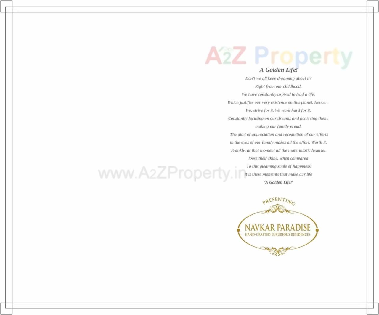  of real estate project Navkar Paradise located at Borivali, MumbaiSuburban, Maharashtra