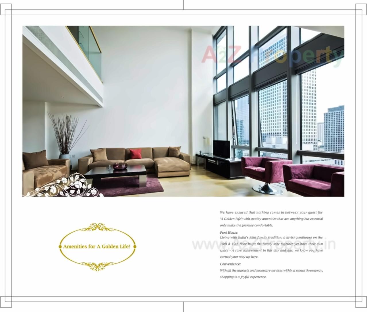 3D Elevation of real estate project Navkar Paradise located at Borivali, MumbaiSuburban, Maharashtra