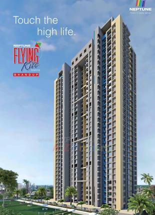 Elevation of real estate project Neptune Flying Kites A   Right located at Kurla, MumbaiSuburban, Maharashtra