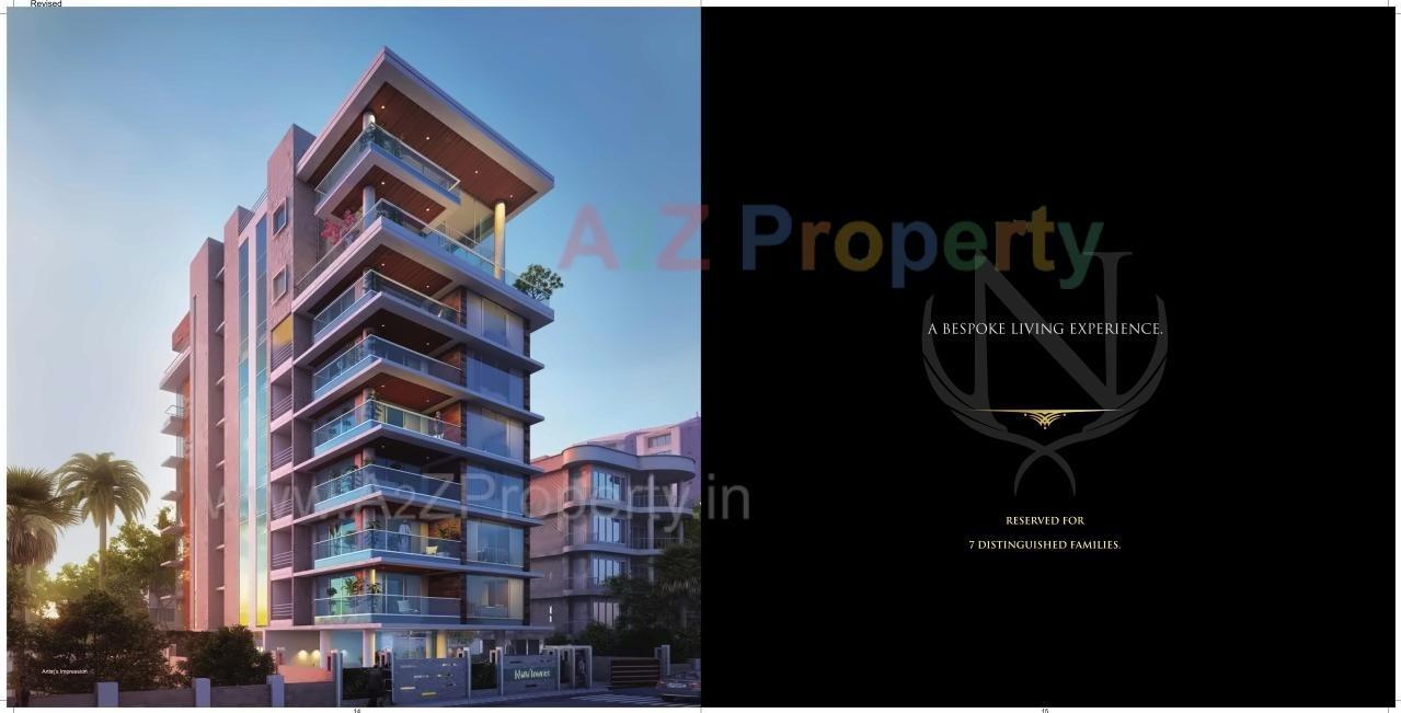 3D Elevation of real estate project Nidhi Towers located at Andheri, MumbaiSuburban, Maharashtra