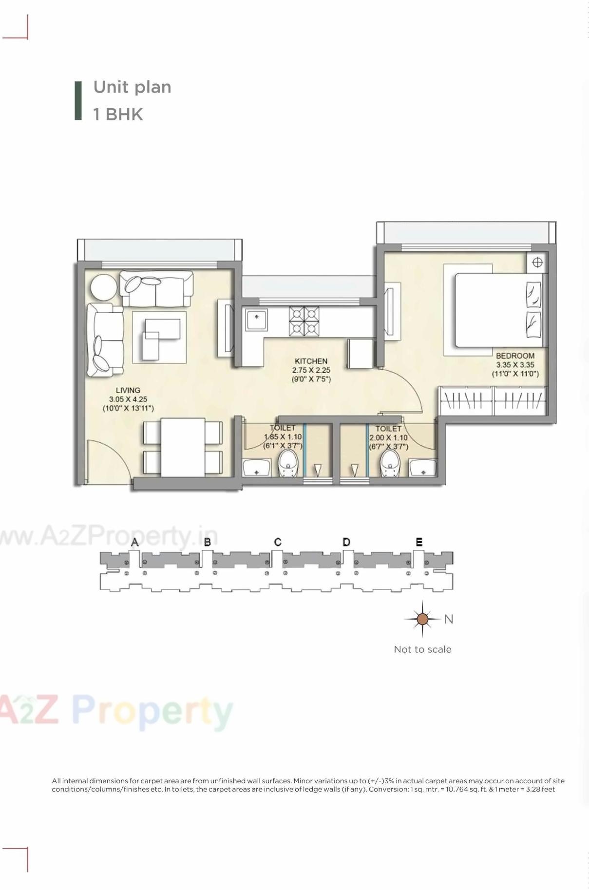 Layout of real estate project Nirlon Employees Cooperative Housing Society Limited  11, 12 , located at Borivali, MumbaiSuburban, Maharashtra