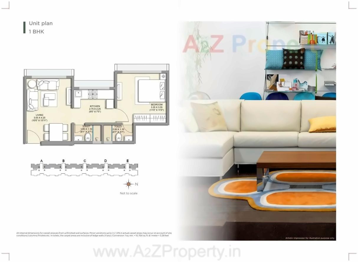 Layout of real estate project Nirlon Employees Cooperative Housing Society Limited  11, 12 , located at Borivali, MumbaiSuburban, Maharashtra