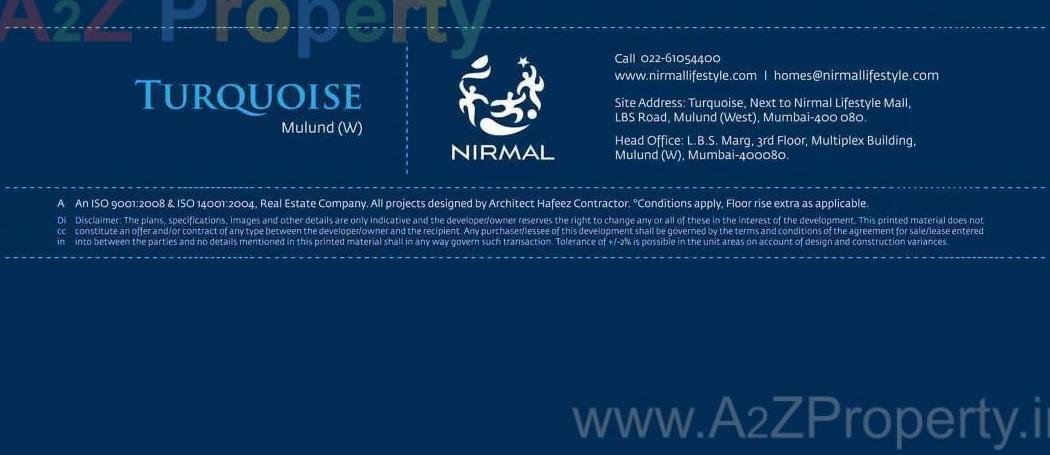  of real estate project Nirmal Lifestyle Turquoise located at Kurla, MumbaiSuburban, Maharashtra