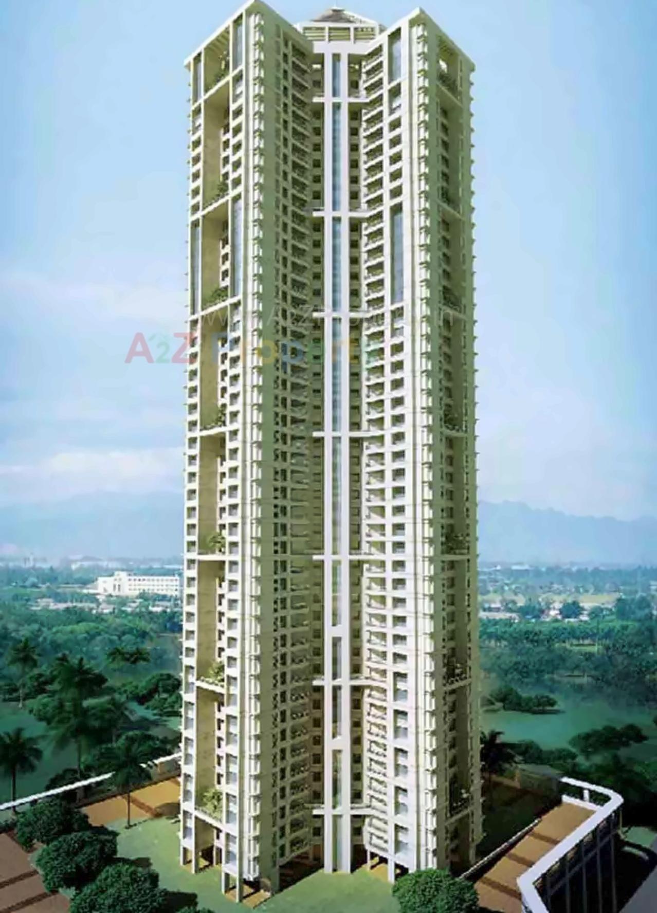 3D Elevation of real estate project Nirmal Lifestyle Turquoise located at Kurla, MumbaiSuburban, Maharashtra