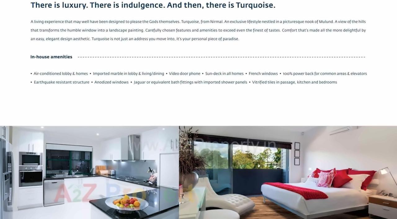  of real estate project Nirmal Lifestyle Turquoise located at Kurla, MumbaiSuburban, Maharashtra