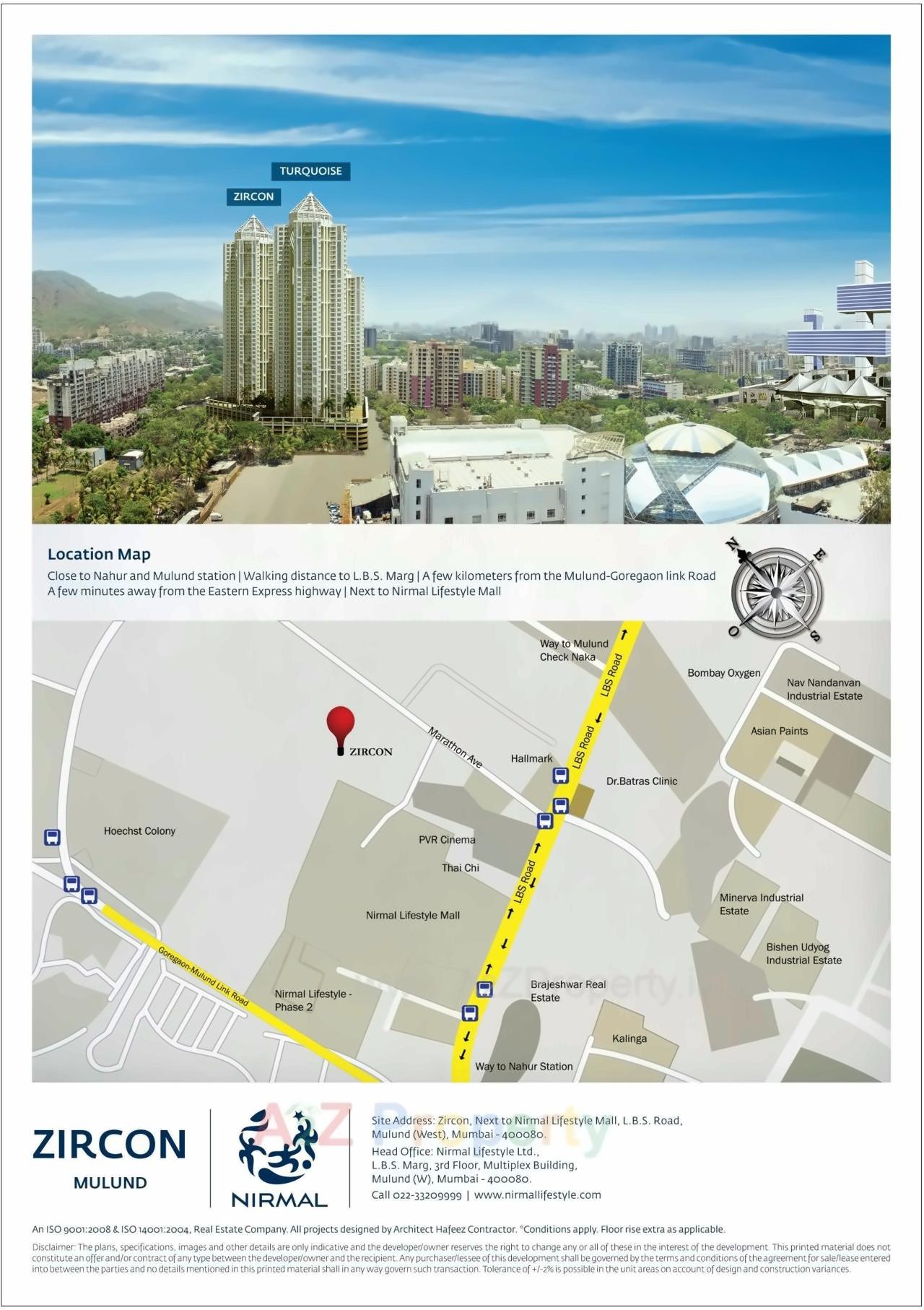  of real estate project Nirmal Lifestyle Zircon located at Kurla, MumbaiSuburban, Maharashtra