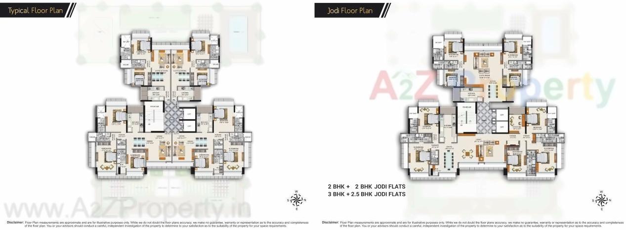 Layout of real estate project Nivan located at Andheri, MumbaiSuburban, Maharashtra