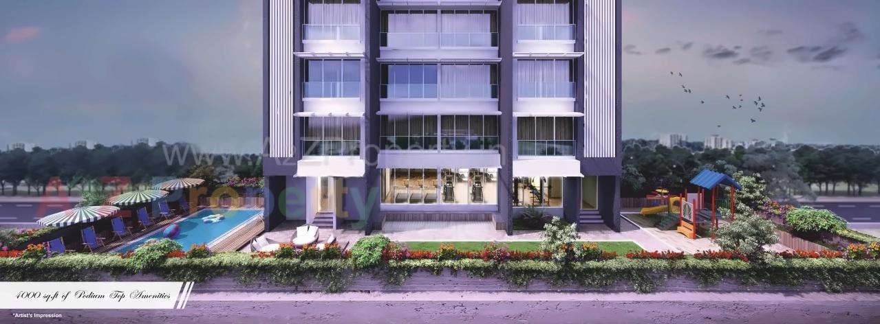 3D Elevation of real estate project Nivan located at Andheri, MumbaiSuburban, Maharashtra