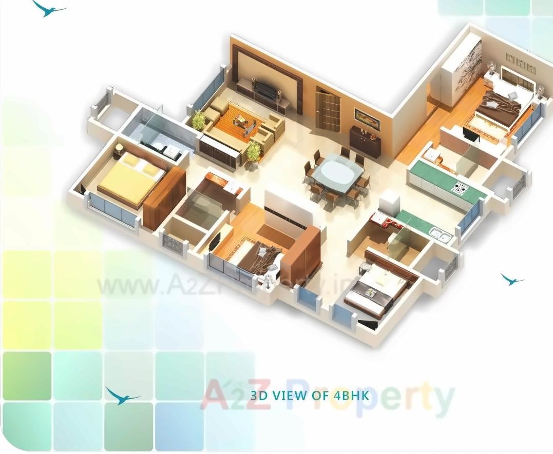 Layout of real estate project Nivant Chs Ltd located at Andheri, MumbaiSuburban, Maharashtra