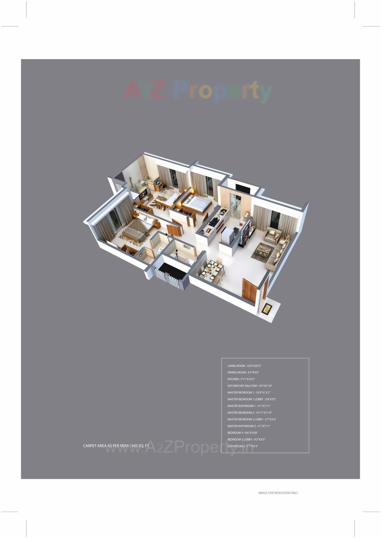 Layout of real estate project Nl Aryavarta located at Borivali, MumbaiSuburban, Maharashtra