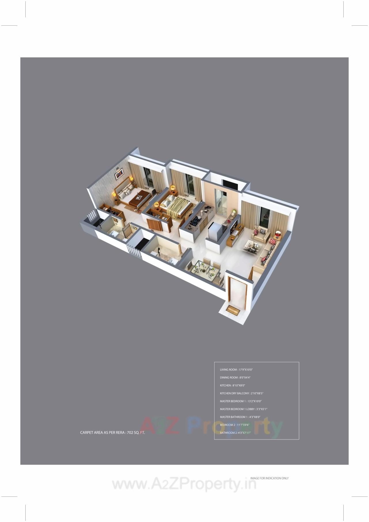 Layout of real estate project Nl Aryavarta located at Borivali, MumbaiSuburban, Maharashtra