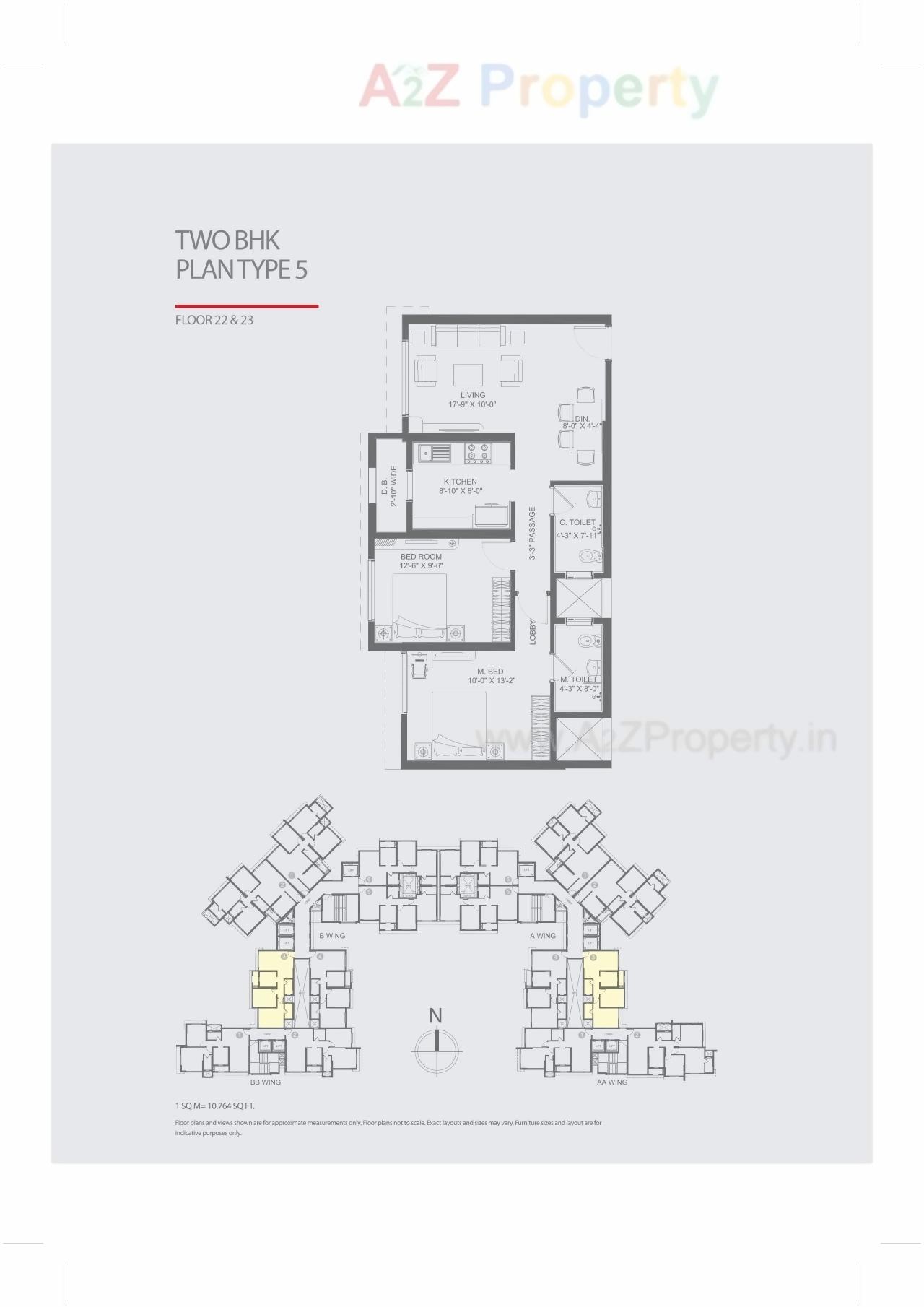 Layout of real estate project Nl Aryavarta located at Borivali, MumbaiSuburban, Maharashtra
