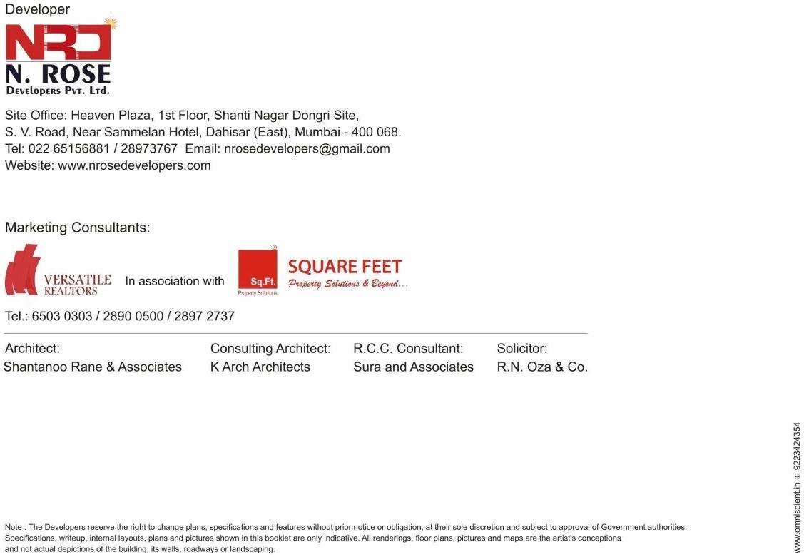  of real estate project Northern Heights located at Borivali, MumbaiSuburban, Maharashtra