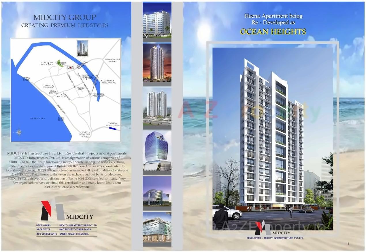  of real estate project Ocean Heights By Midcity Group located at Andheri, MumbaiSuburban, Maharashtra