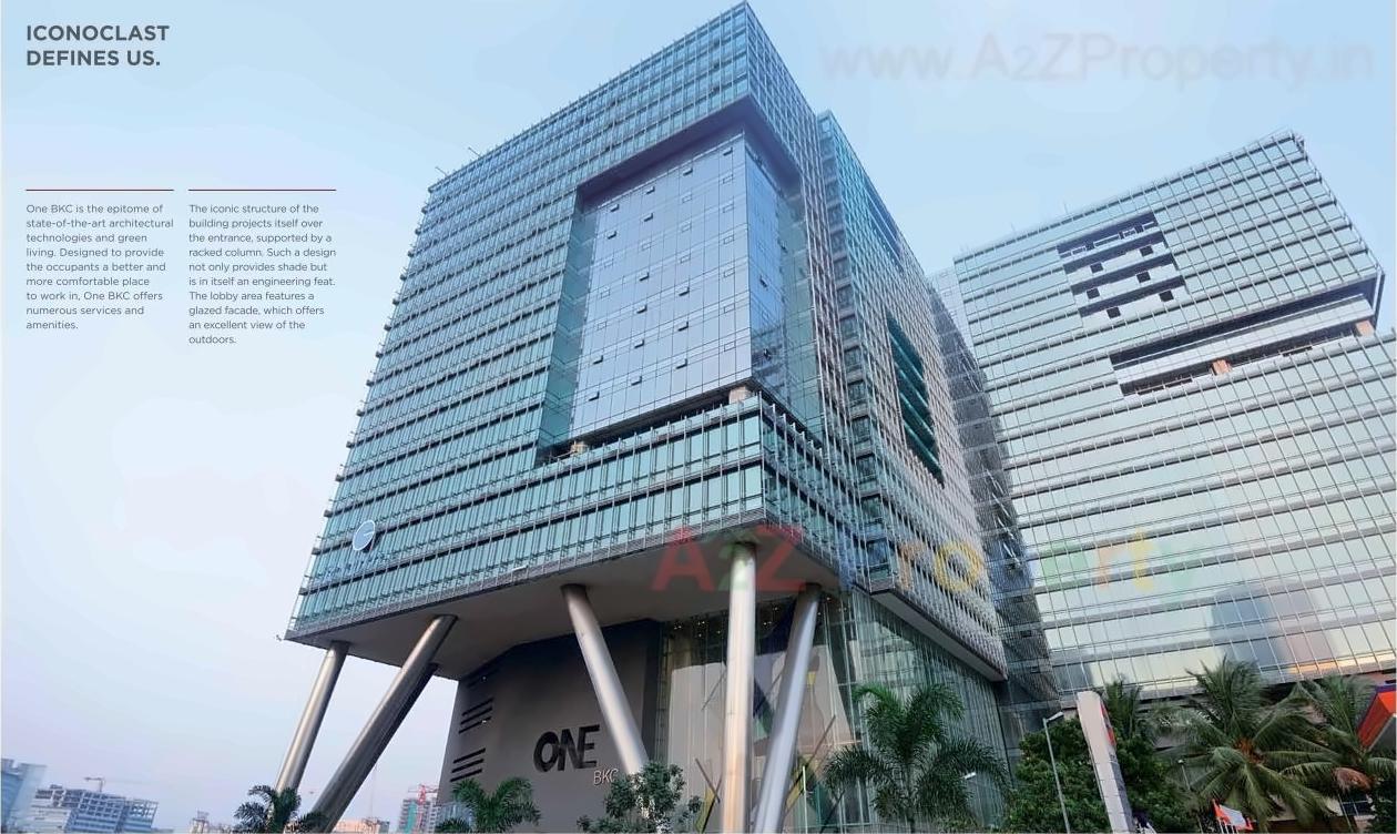 3D Elevation of real estate project One Bkc located at Andheri, MumbaiSuburban, Maharashtra