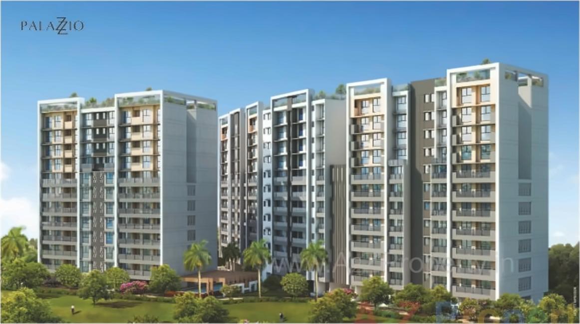 3D Elevation of real estate project Palazzio located at Kurla, MumbaiSuburban, Maharashtra