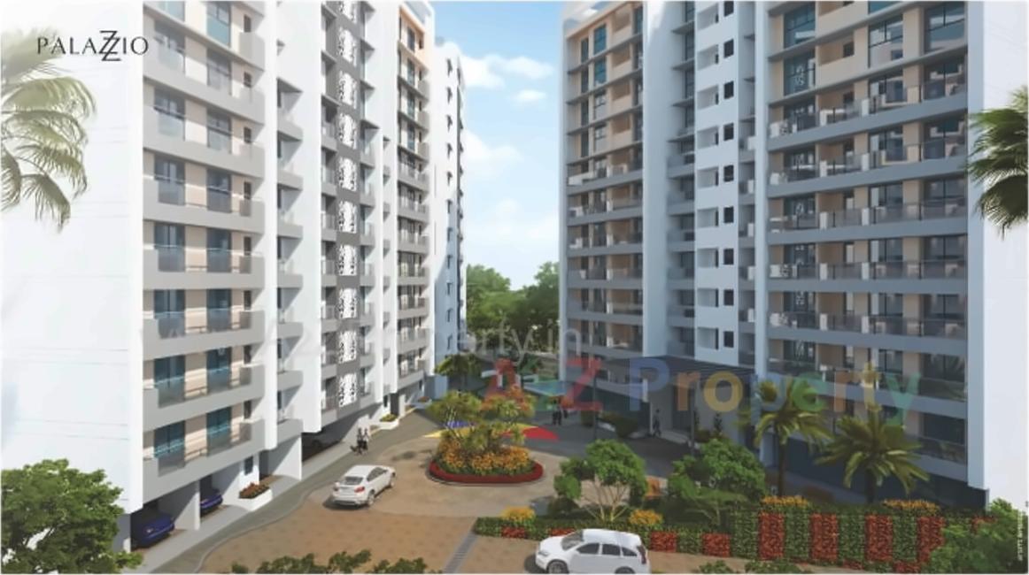 3D Elevation of real estate project Palazzio located at Kurla, MumbaiSuburban, Maharashtra