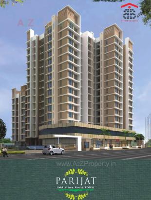 Elevation of real estate project Parijat Towers located at Andheri, MumbaiSuburban, Maharashtra