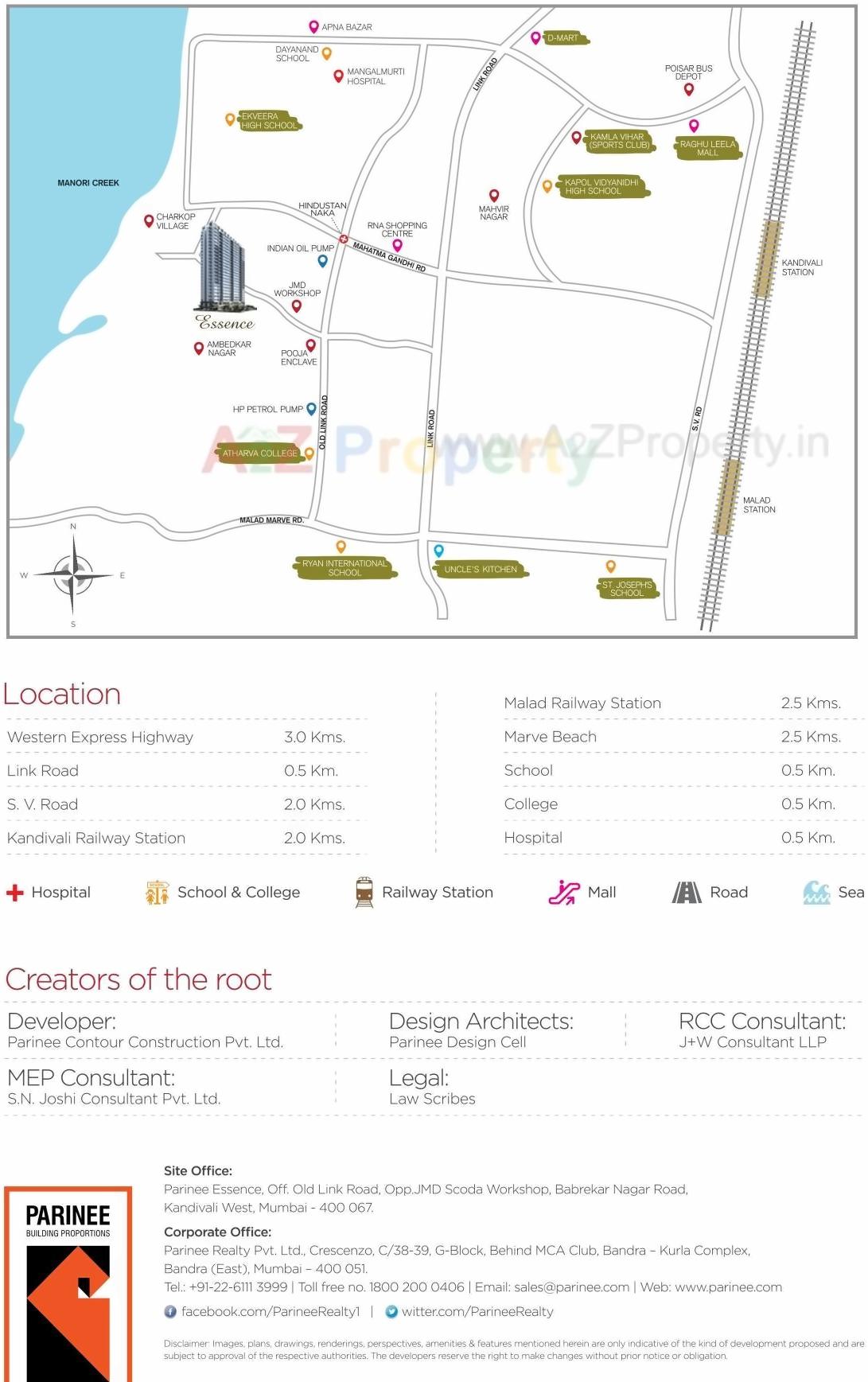  of real estate project Parinee Essence located at Borivali, MumbaiSuburban, Maharashtra