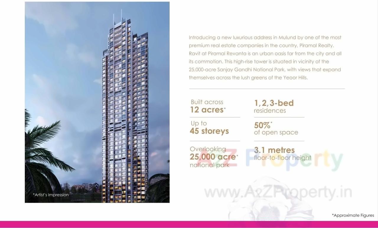  of real estate project Piramal Revanta   Tower located at Kurla, MumbaiSuburban, Maharashtra