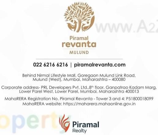  of real estate project Piramal Revanta   Tower located at Kurla, MumbaiSuburban, Maharashtra
