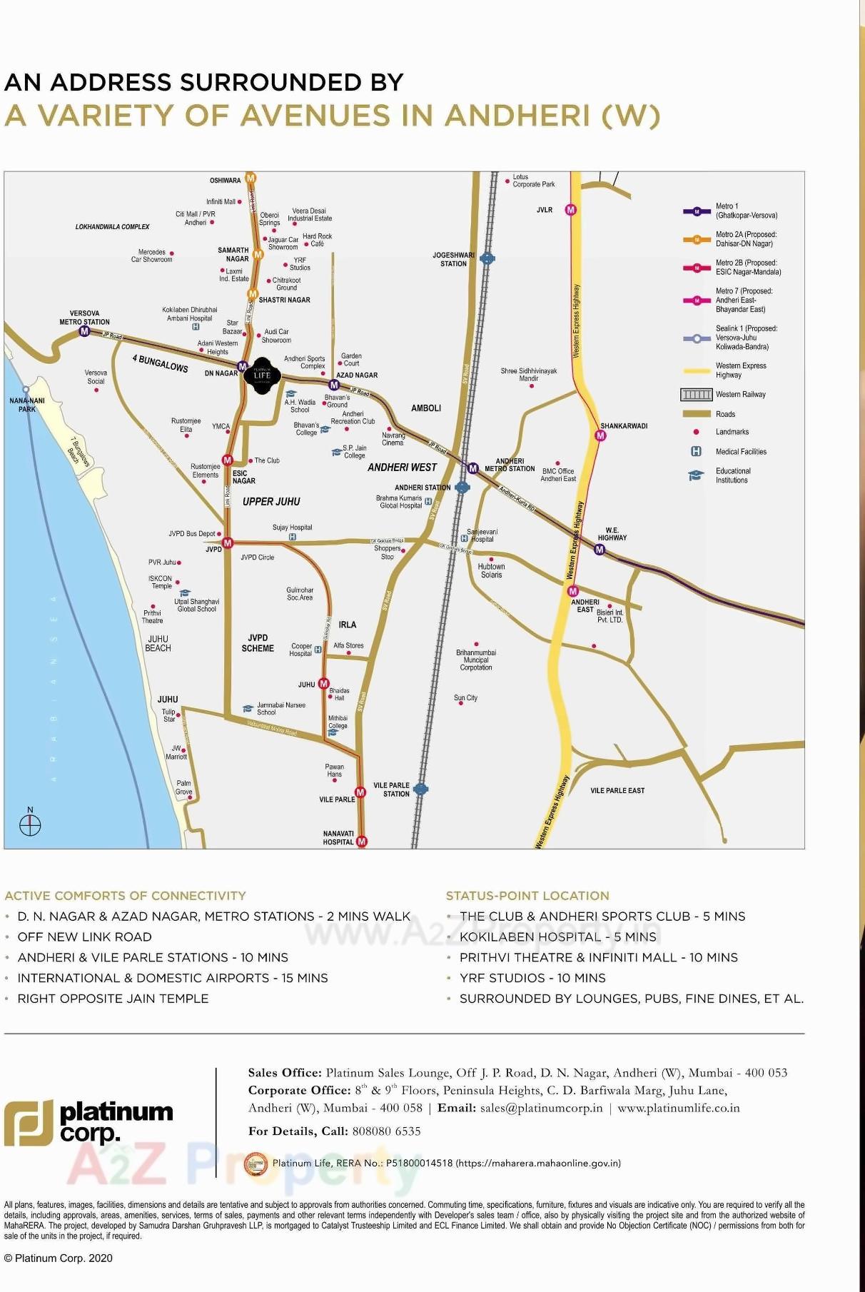  of real estate project Platinum Life located at Andheri, MumbaiSuburban, Maharashtra