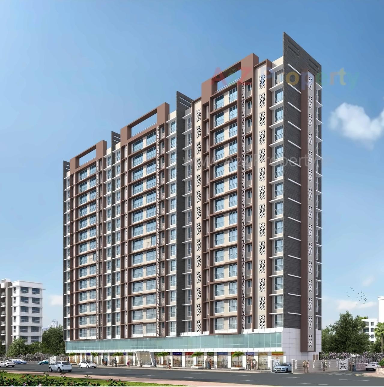 3D Elevation of real estate project Prathmesh Darshan located at Kurla, MumbaiSuburban, Maharashtra