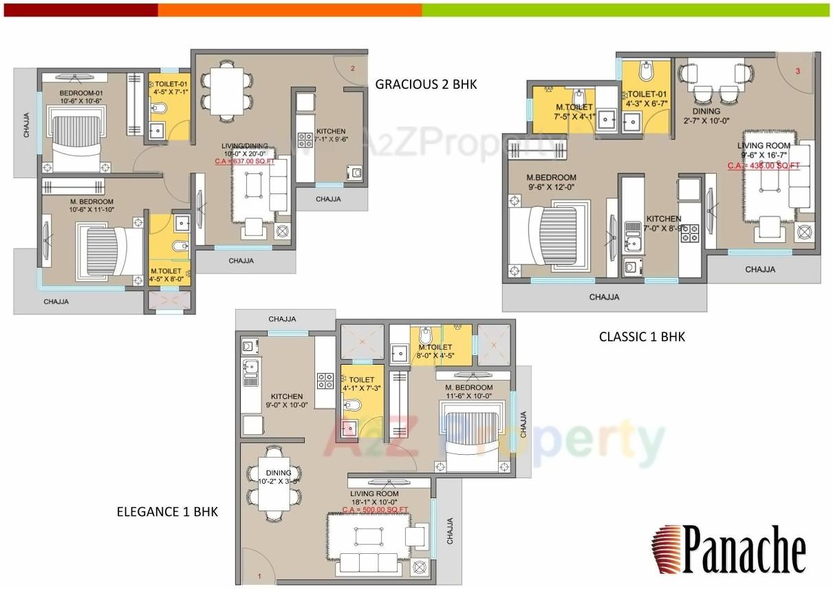 Layout of real estate project Premiere By Panache located at Kurla, MumbaiSuburban, Maharashtra