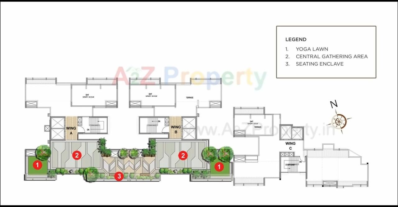 Layout of real estate project Primus Residences located at Andheri, MumbaiSuburban, Maharashtra